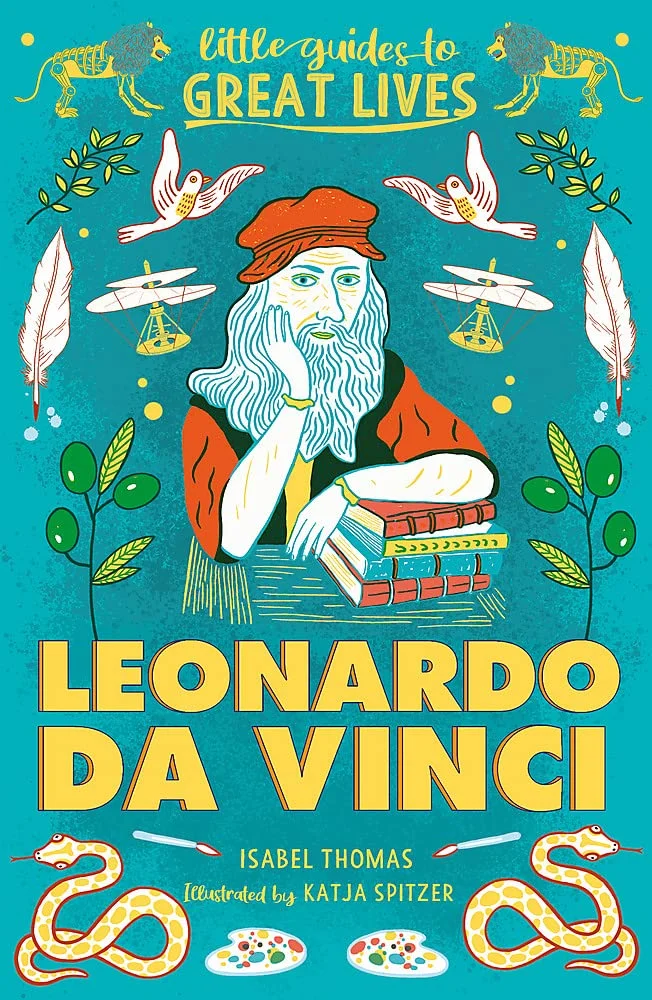 Leonardo Da Vinci, anglická kniha