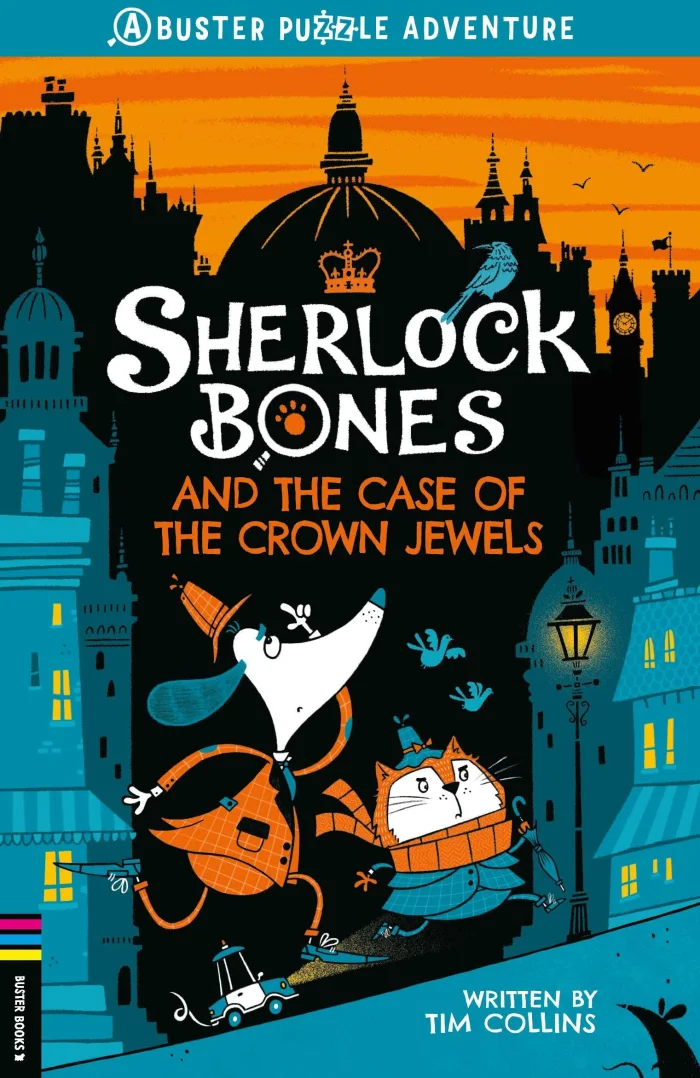 Sherlock Bones and the Case of the Crown Jewels (1), anglická kniha
