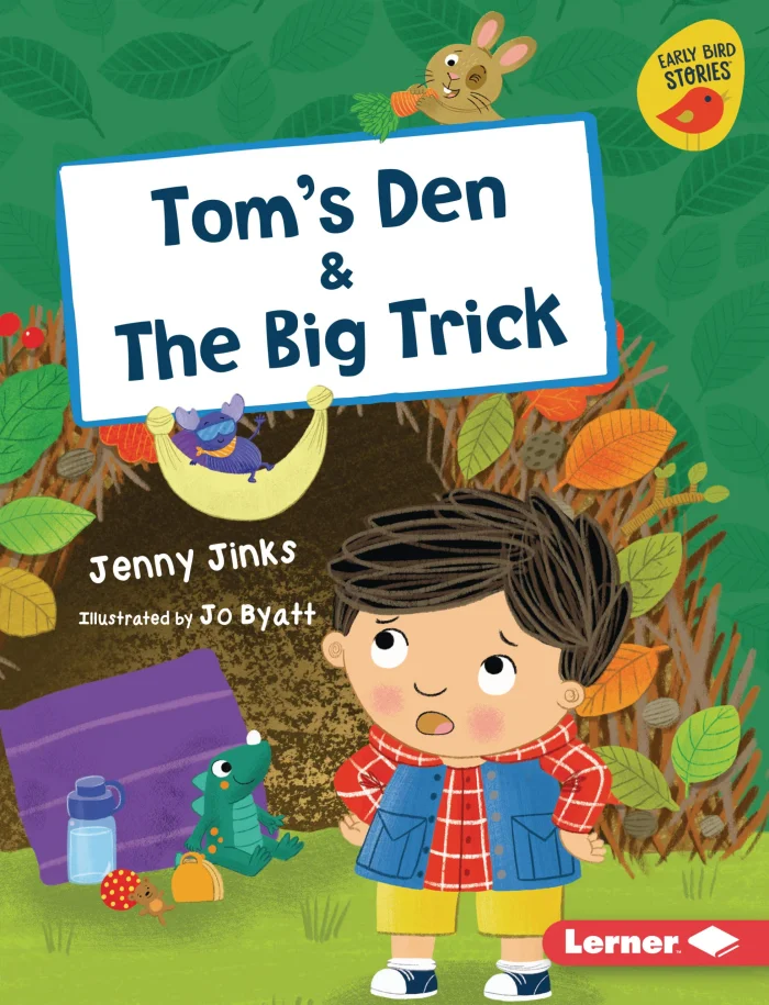 Tom's Den and The Big Trick (1A), anglická kniha