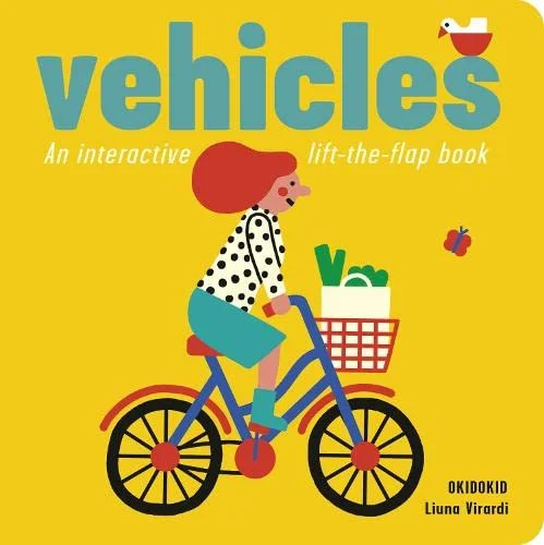 Vehicles, anglická kniha - leporelo