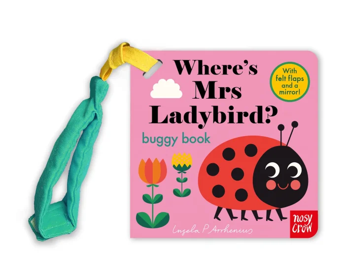 Where's Mrs Ladybird?, knižka na kočík
