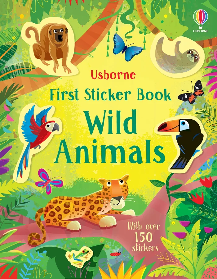 Wild Animals, nálepkový zošit