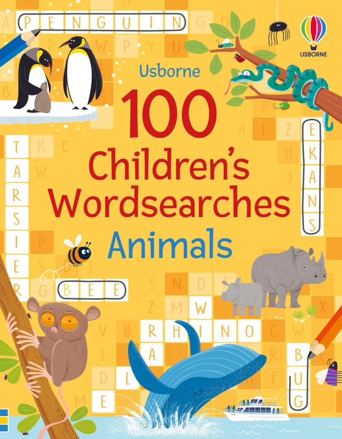 100 Children's Wordsearches: Animals, anglická kniha