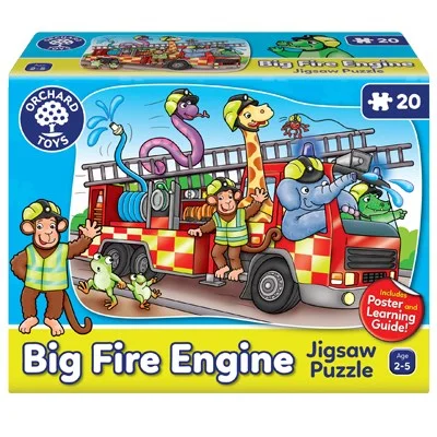 Big Fire Engine (20 ks), puzzle