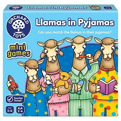 Mini Game Llamas in Pyjamas, hra