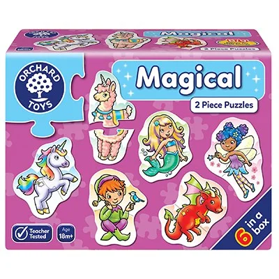 Magical Jigsaw (6 x 2ks), puzzle