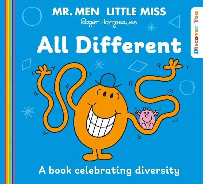 Mr. Men Little Miss: All Different, anglická kniha