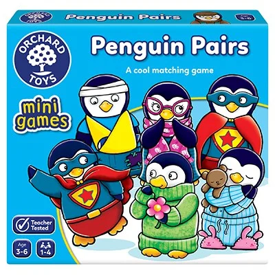 Mini Game Penguin Pairs, hra