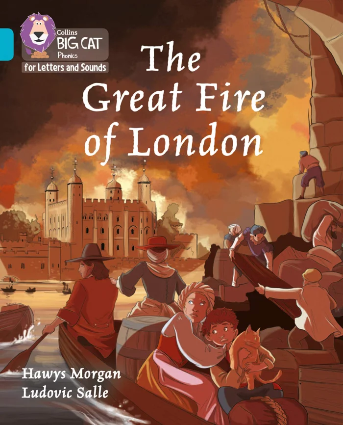 The Great Fire of London (L7), anglická kniha