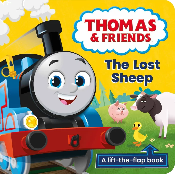 The Lost Sheep, anglická kniha - leporelo