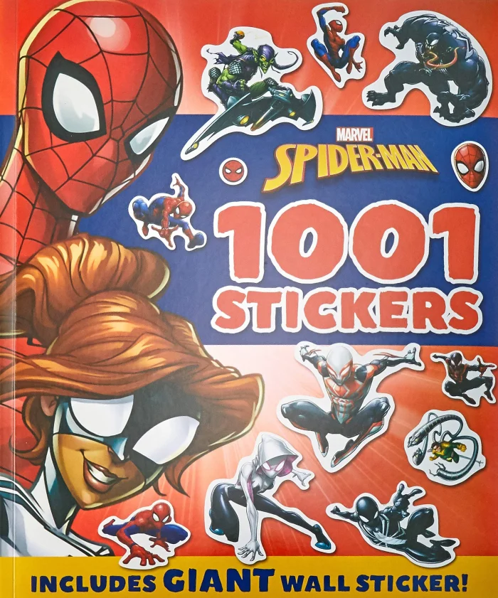 Marvel Spider-Man, nálepkový zošit