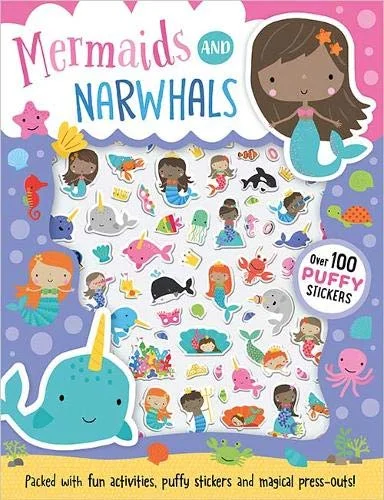 Mermaids and Narwhals, nálepkový zošit