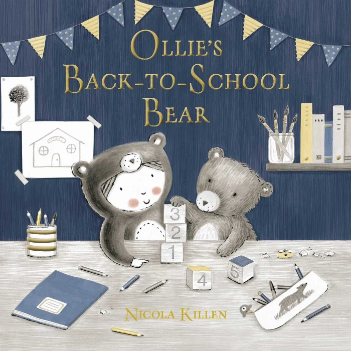 Ollie's Back-to-School Bear, anglická kniha