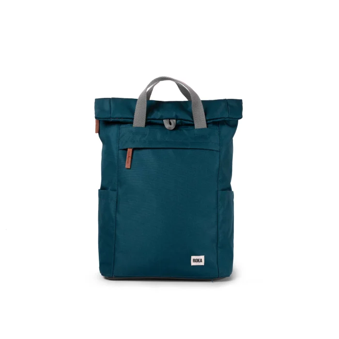Finchley Sustainable Teal (Canvas) , ruksak M