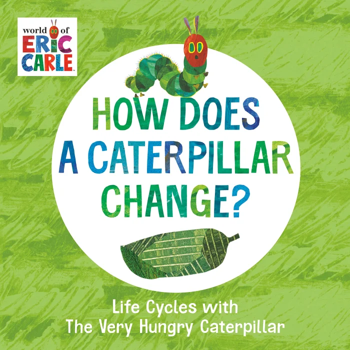 How Does a Caterpillar Change?, anglická kniha - leporelo