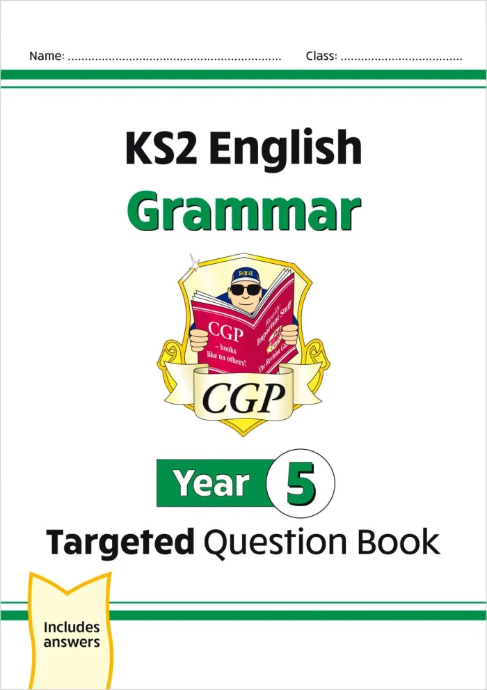 KS2 English Year 5 Grammar Targeted Question Book, pracovný zošit