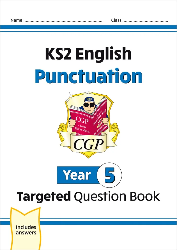 KS2 English Year 5 Punctuation Targeted Question Book, pracovný zošit