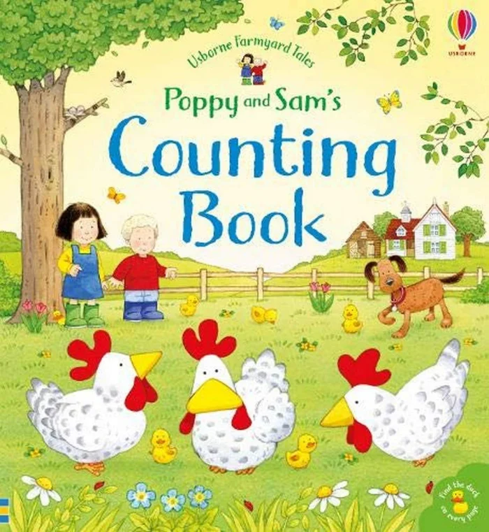 Poppy and Sam's Counting Book, anglická kniha - leporelo