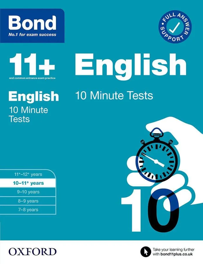 10 Minute Tests English (10-11 years), pracovný zošit