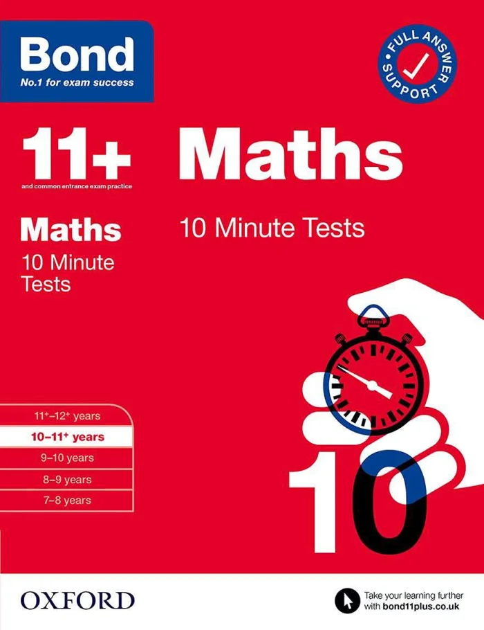 10 Minute Tests Maths (10-11 years), pracovný zošit