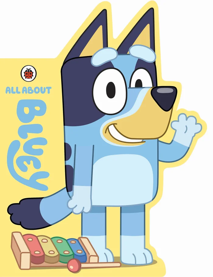 All About Bluey, anglická kniha - leporelo