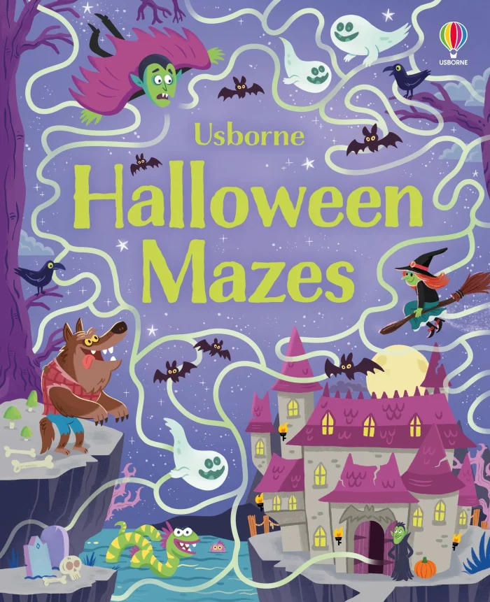 Halloween Mazes, anglická kniha