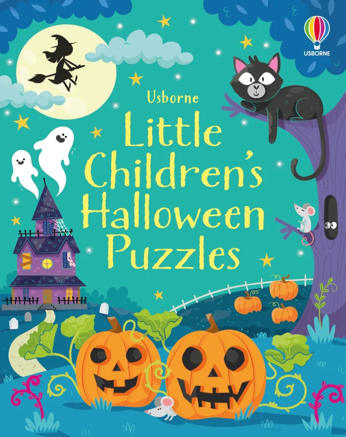 Little Children's Halloween Puzzles, anglická kniha