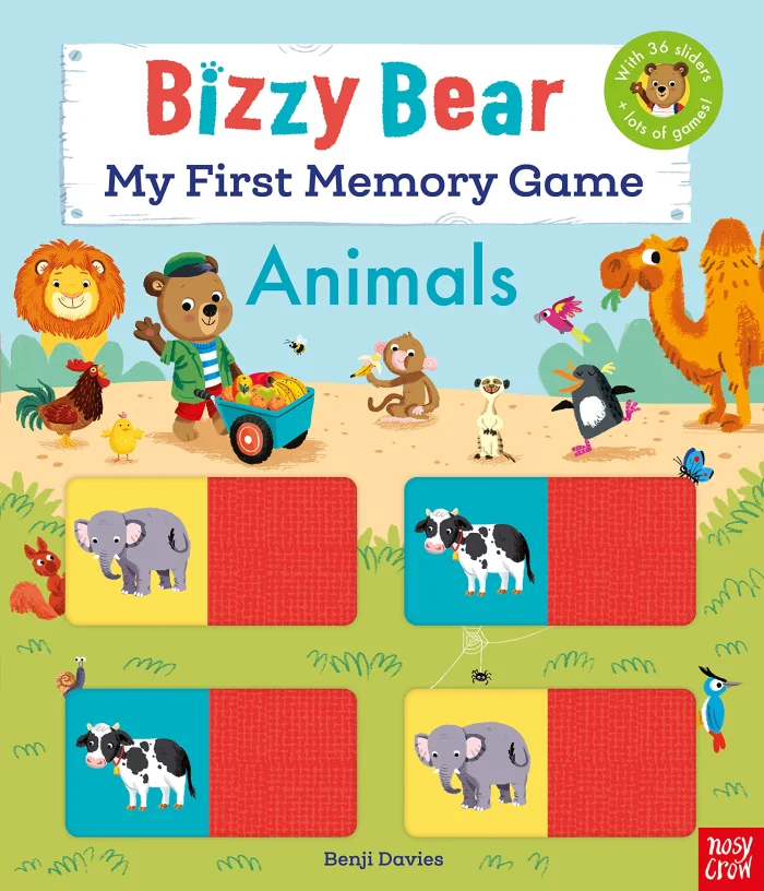 My First Memory Game Book: Animals, anglická kniha - leporelo