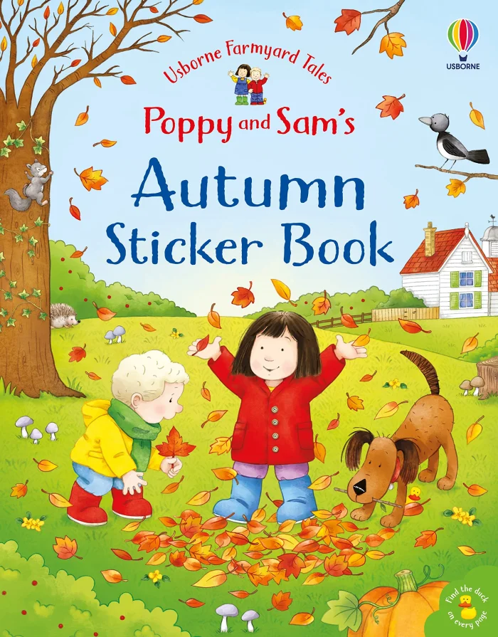 Poppy and Sam's Autumn Sticker Book, nálepkový zošit