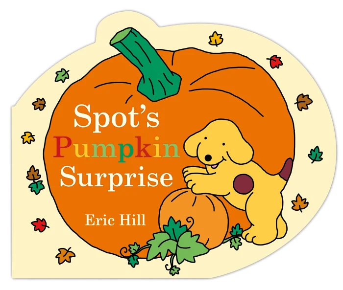 Spot's Pumpkin Surprise, anglická kniha - leporelo