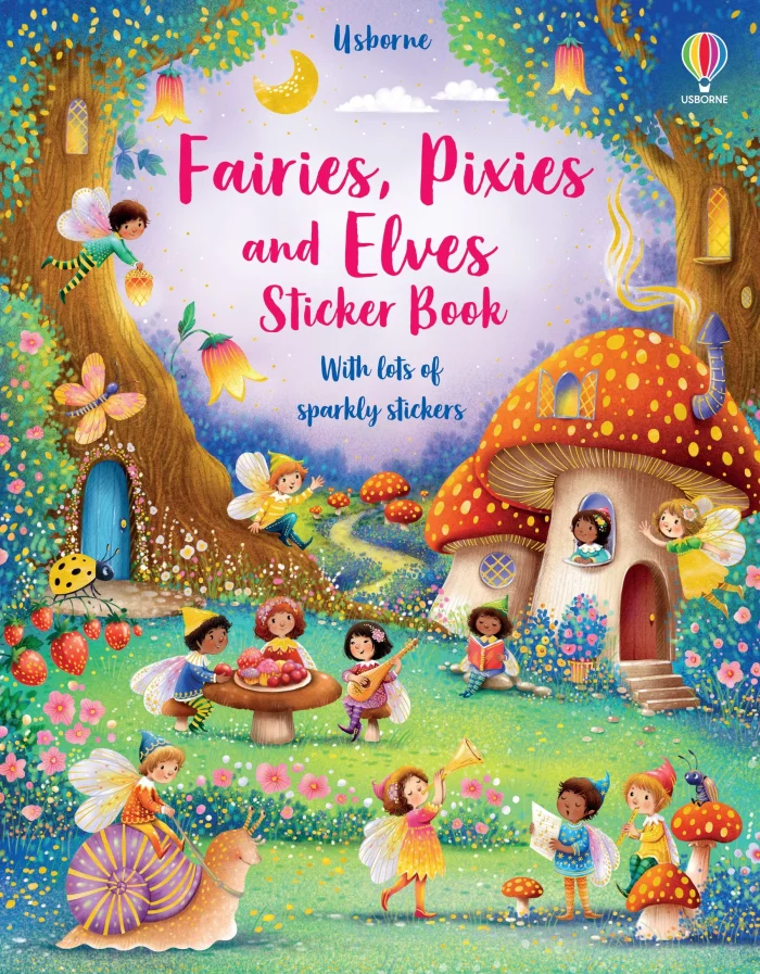 Fairies, Pixies and Elves, nálepkový zošit