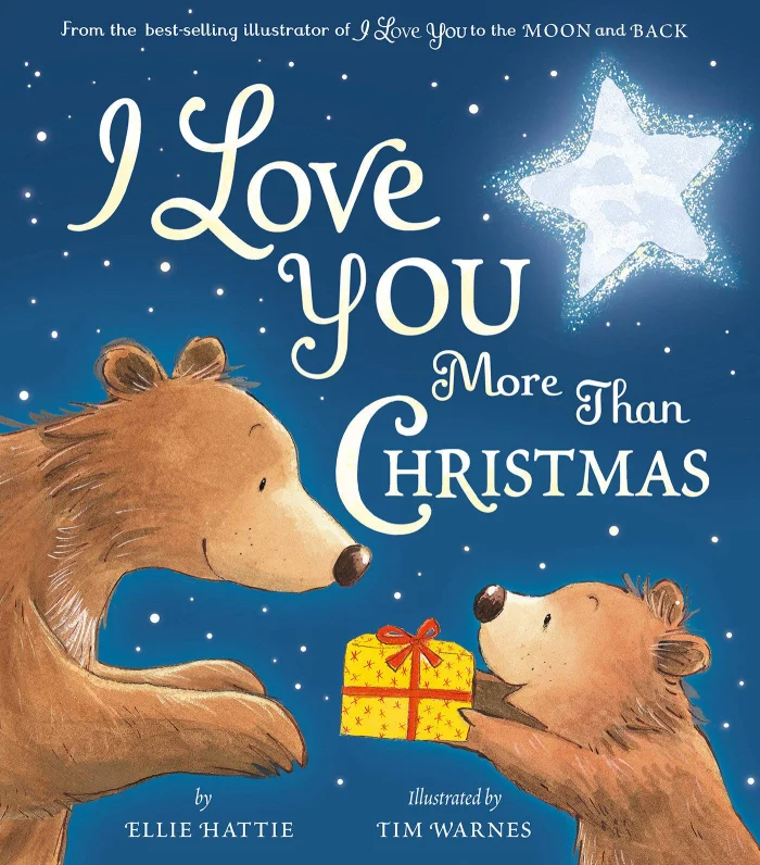 I Love You More Than Christmas, anglická kniha - leporelo