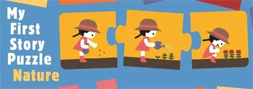 My First Story Puzzle: Nature (5 x 3ks), puzzle
