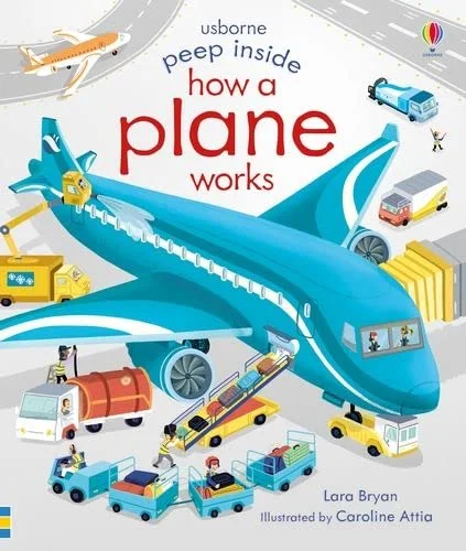 Peep Inside How a Plane Works, anglická kniha - leporelo