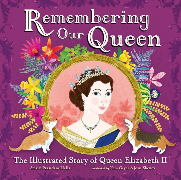 Remembering Our Queen: The Illustrated Story of Queen Elizabeth II, anglická kniha