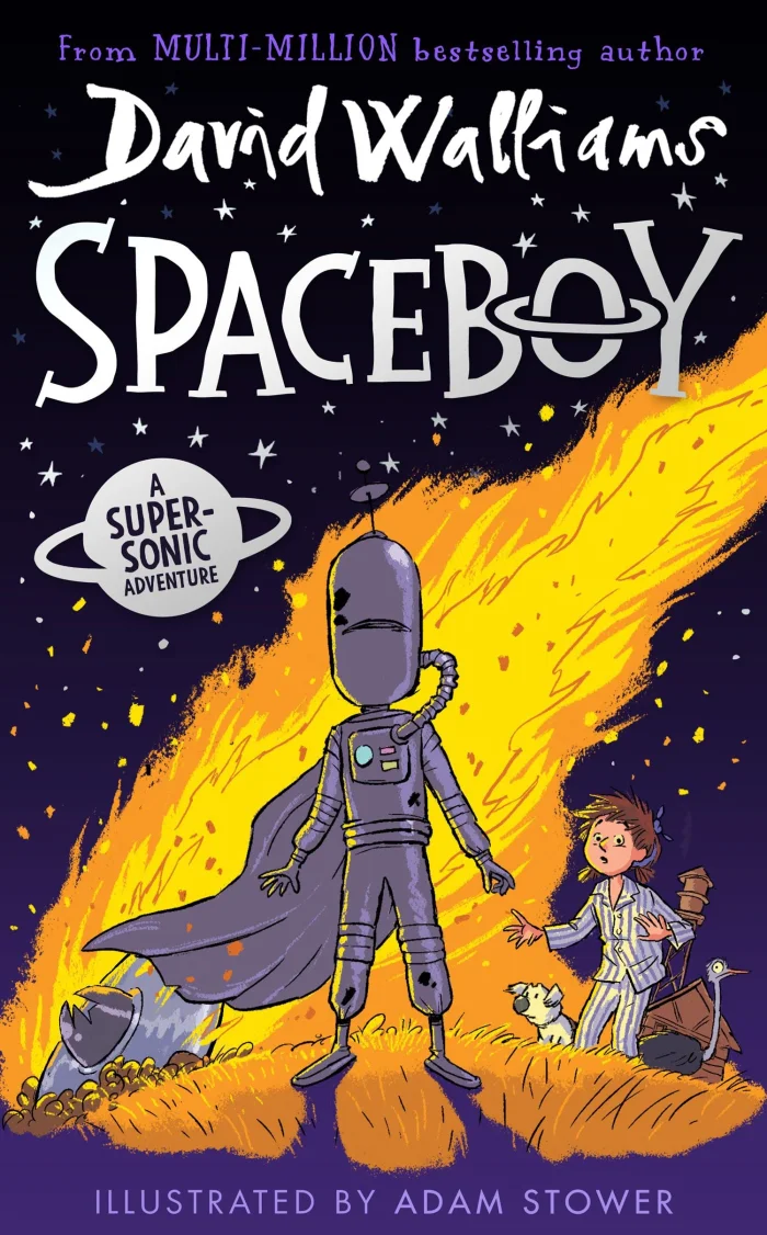 SPACEBOY, anglická kniha