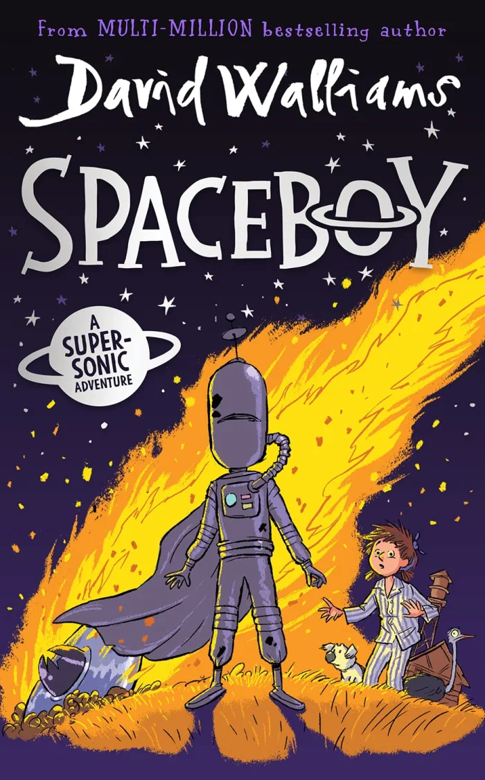 SPACEBOY, anglická kniha