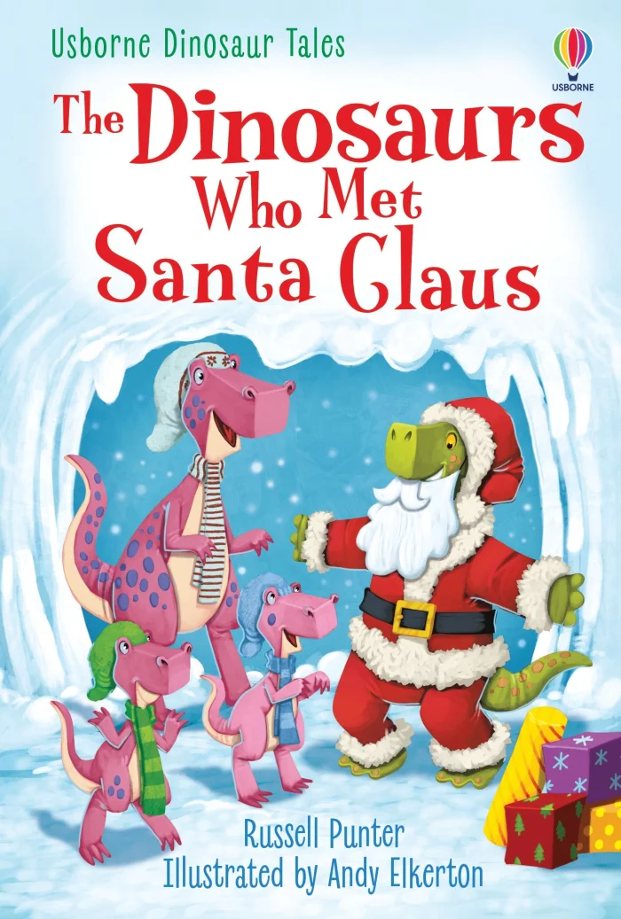 The Dinosaurs who Met Santa Claus (L7), anglická kniha