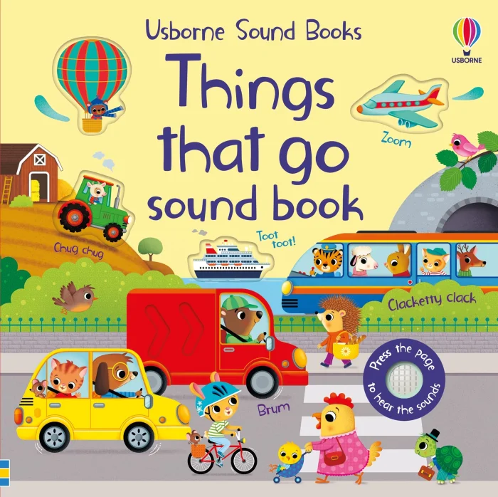 Things That Go Sound Book, leporelo so zvukmi