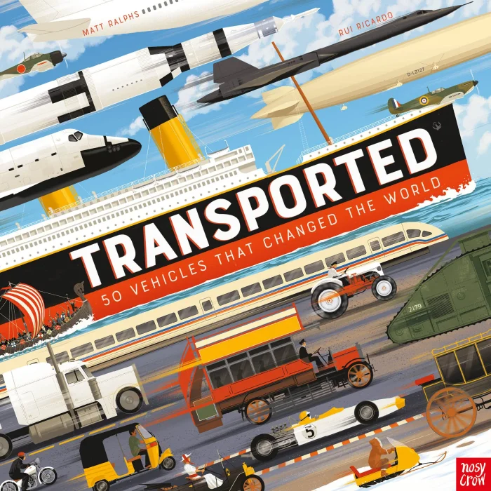 Transported: 50 Vehicles That Changed the World, anglická kniha