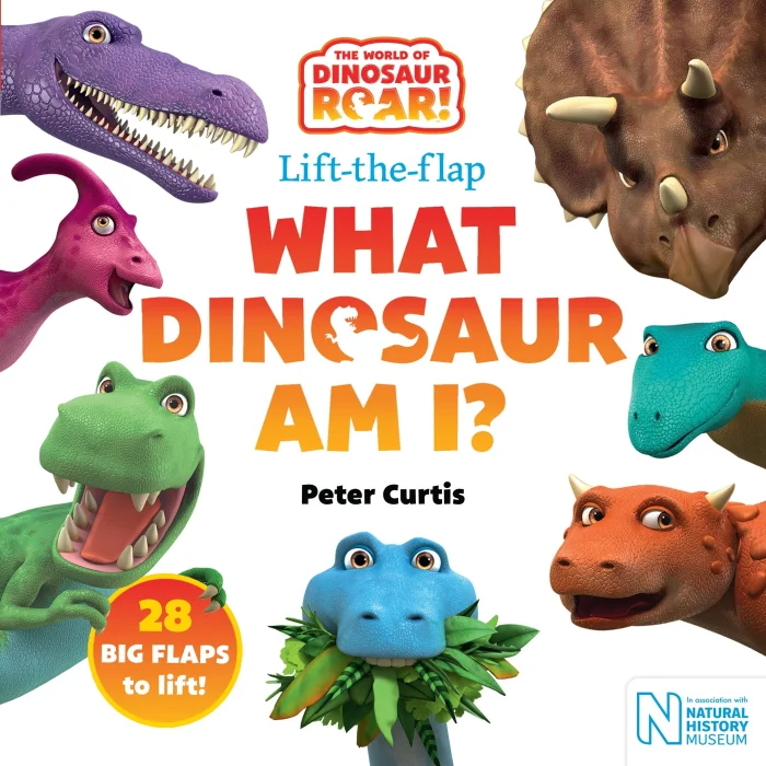 What Dinosaur Am I?, anglická kniha - leporelo