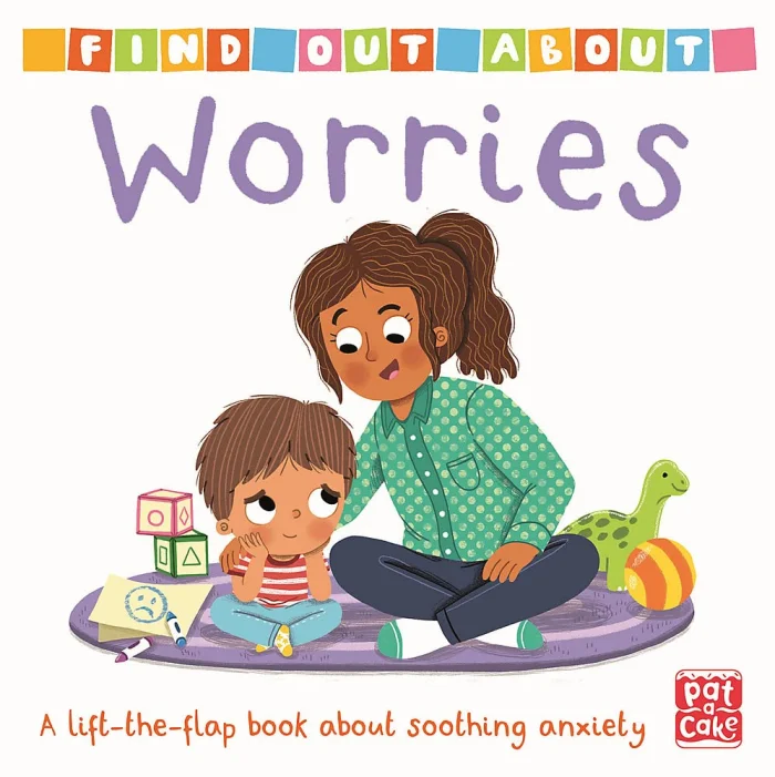Worries: A lift-the-flap book of emotions, anglická kniha - leporelo