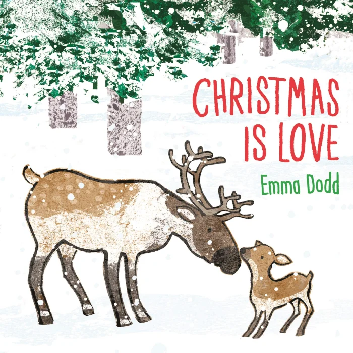 Christmas is Love, anglická kniha - leporelo