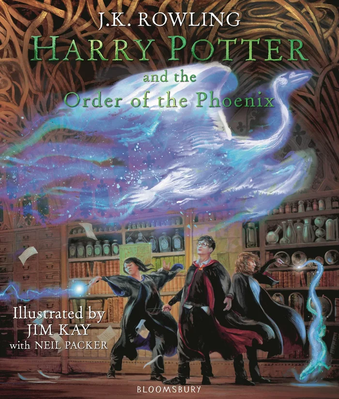 Harry Potter and the Order of the Phoenix (5): Illustrated Edition, anglická kniha