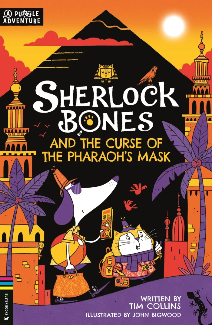 Sherlock Bones and the Curse of the Pharaoh's Mask (2), anglická kniha
