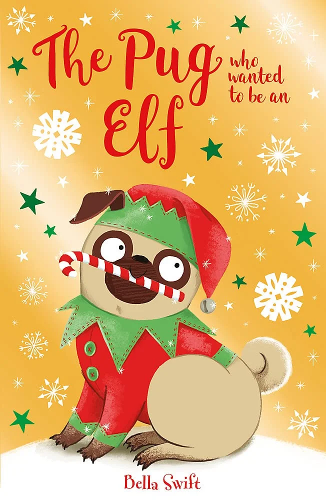 The Pug Who Wanted to Be an Elf (8), anglická kniha