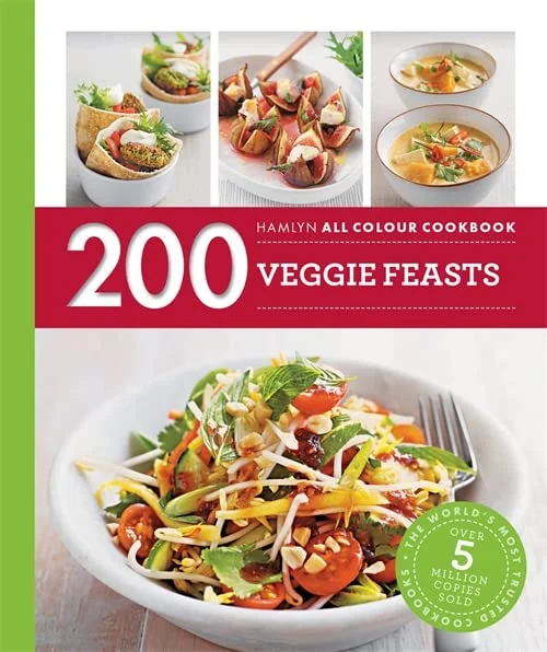 200 Veggie Feasts, anglická kniha
