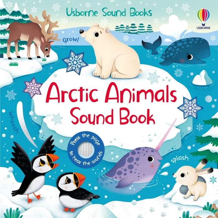 Arctic Animals Sound Book, leporelo so zvukmi
