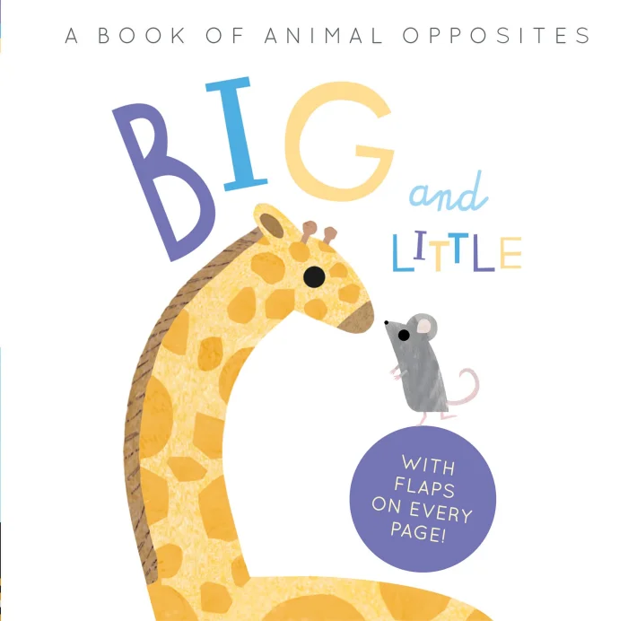 Big and Little : A Book of Animal Opposites, anglická kniha - leporelo