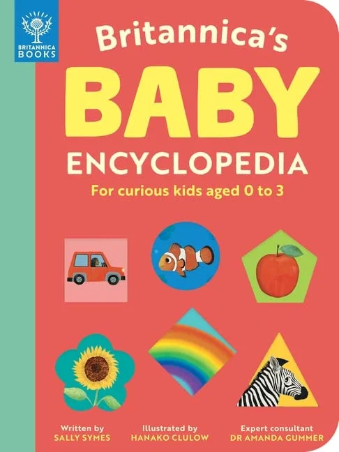 Britannica's Baby Encyclopedia, anglická kniha - leporelo